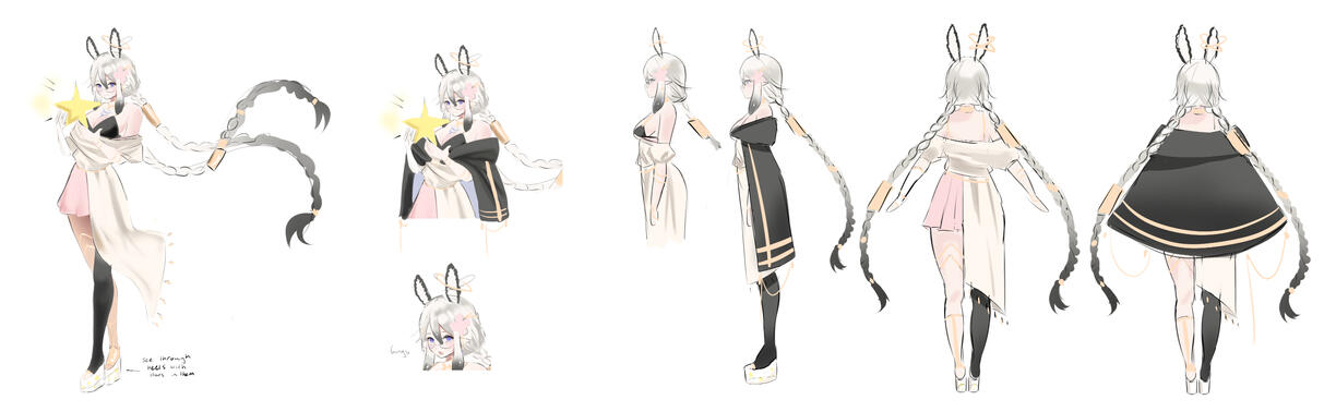 Ref Sheet by Moniviia